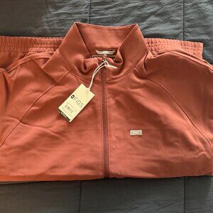 FIGS Cobaki Scrub Jacket - Walnut (BRAND NEW) (LIMITED COLOR)